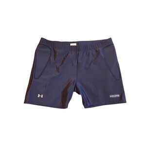 Under Amour Woman’s Blue MPZ Padded Compression Softball Shorts Size XL